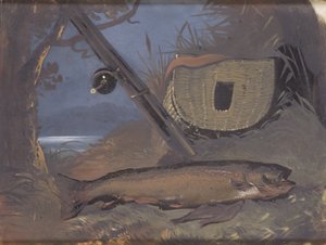 Somon (Cam üzerine yağlı)