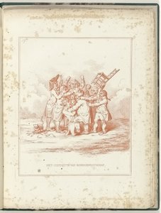 İttifak Komitesi, 1795 İttifak Komitesi (nesne üzerine başlık) Hollandia Regenetata (dizi adı) by James Gillray (possibly)