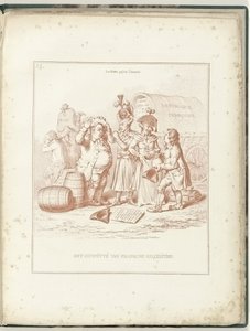 Fransız Talepleri Komitesi, 1795 Fransız Talepleri Komitesi (nesne üzerindeki başlık) Hollandia Regenetata (dizi adı) by James Gillray (possibly)