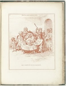 Muhtaçlar Komitesi, 1795 Noodlydende Komitesi (nesne üzerine başlık) Hollandia Regenetata (dizi adı) by James Gillray (possibly)