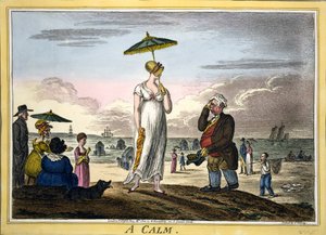 Bir Sakin, bar. H Humphrey, Londra, 1810 (el boyaması gravür)