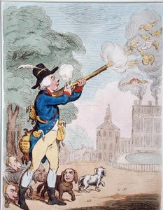 İyi Bir Atış veya Billy-Ranger, Güzel Bir Spor Ülkesinde Oyun Bekçisi, Hannah Humphrey tarafından 1792