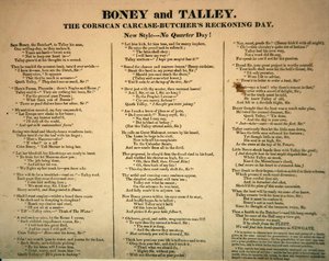 Boney ve Talley, The Corsican Carcase - Kasaplar Hesaplaşma Günü, Hannah Humphrey tarafından yayınlandı, 1803 (253713