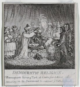 "Demokrasi veya Bir Eskiz o by James Gillray