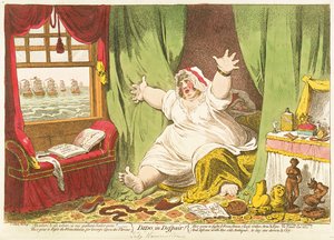 Dido in Despair, Hannah Humphrey tarafından yayınlandı, 1801 (el boyaması gravür)