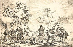 Dini ve Siyasi, Ulusun Durumu by James Gillray