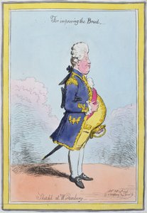 Cinsi geliştirmek için, Wirtemberg'de kabataslak çizildi, Hannah Humphrey tarafından 1796'da yayınlandı (el boyaması gravür)