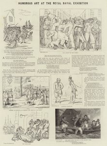 Kraliyet Deniz Sergisinde Esprili Sanat