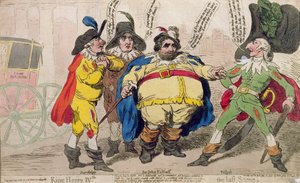 Kral Henry IV: Son Sahne, 1788'de SW Fores tarafından yayınlandı (el renginde gravür)