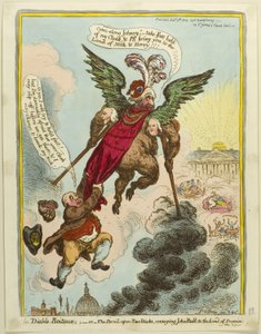 Şeytan-Lame by James Gillray