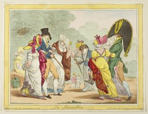 Görünmezler by James Gillray