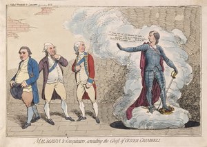 Malagrida & Conspirators, Ghost of Oliver Cromwell