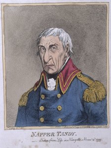 Napper Tandy (1740-1803), Hannah Humphrey tarafından 1799