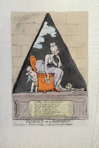 Sabır on a Monument, Hannah Humphrey tarafından 1791