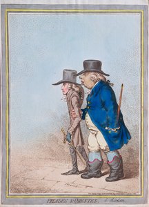Pylades ve Orestes, pub. Hannah Humphrey tarafından, 1797