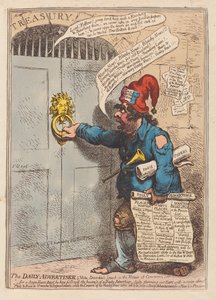 Günlük Reklamveren, pub. 1797 (el renkli gravür)