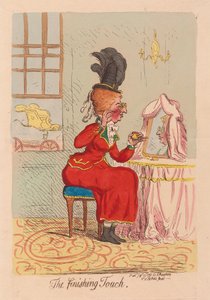 Son Dokunuş, pub. 1791 (el renkli gravür)