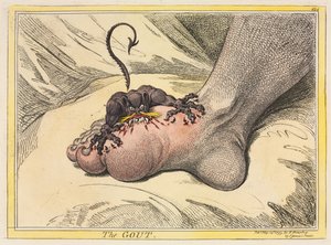 Gut by James Gillray