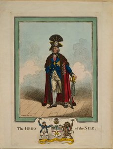 Nil Kahramanı, 1878 by James Gillray