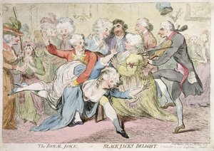 The Royal Joke, or Black Jacks Delight, S.W. Fores tarafından 1788