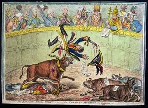 İspanyol Boğa Dövüşü veya Tehlikedeki Korsikalı Matador, 1808