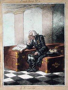 The Treasurer, Hannah Humphrey tarafından 1798