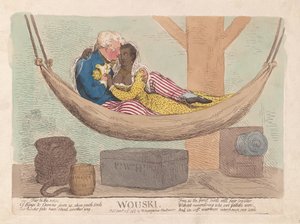 Wouski, bar. 1788 (el renkli gravür)