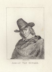 Adriaen van Ostade, Adriaen Jansz Hendricx olarak vaftiz edildi. James Girtin tarafından kazınmış. by James Girtin