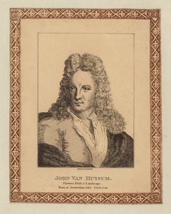Jan van Huysum veya John van Huysum, Hollandalı ressam by James Girtin