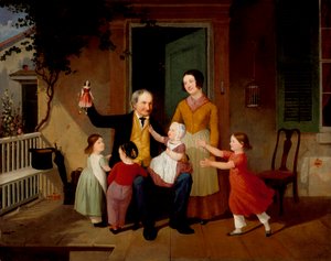 Dedemden Bir Ziyaret, 1850 dolayları by James Goodwin Clonney