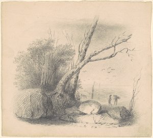 Sahildeki Figürler by James Goodwyn Clonney