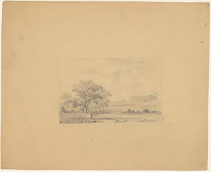 pastoral manzara by James Goodwyn Clonney