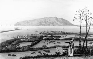 Kingston ve Port Royal, Thomas Sutherland tarafından kazınmış 