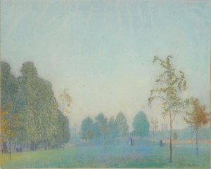 Park Sahnesi ve Kule, 1912
