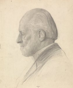 Yaşlı Bir Beyefendinin Portresi ve Yaşlı Bir Kadının Portresi by James Havard Thomas