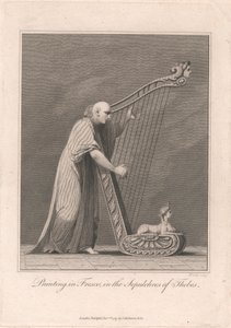 Thebes Mezarlarında Resim by James Heath
