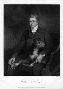 Sir Walter Scott, 1 Baronet, üretken İskoç tarihi romancı ve şair, 1810