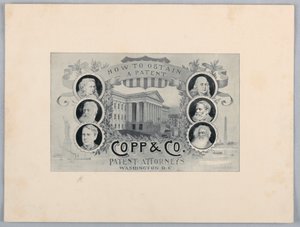Yarım Tonlu Gravür: Bir Patent Nasıl Elde Edilir, Copp & Co. Patent Vekilleri, Washington, D.C. by James Henry Moser