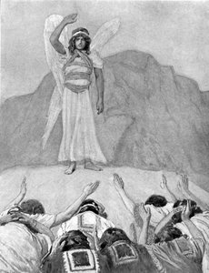Meleğin Azarlaması, James Tissot - İncil