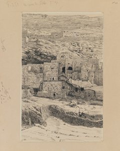 Siloam köyünün bir köşesi, Rabbimiz İsa Mesih