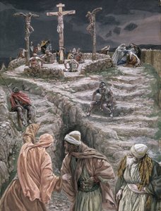 Eloi Eloi Lama Sabachthani, The Life of Christ için illüstrasyon, c.1884-96 (karton üzerine wc ve guaj boya) by James Jacques Joseph Tissot