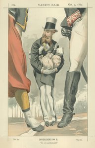 Leopold II, Belçika Kralı by James Jacques Joseph Tissot