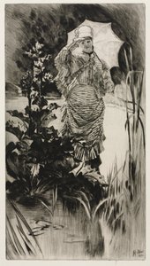 Bahar Sabahı, 1875. by James Jacques Joseph Tissot
