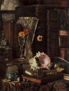 Kabuklar ile natürmort by James Jacques Joseph Tissot