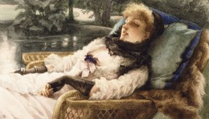 Yaz akşamı by James Jacques Joseph Tissot