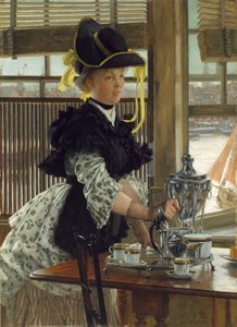 Çay, 1872. by James Jacques Joseph Tissot