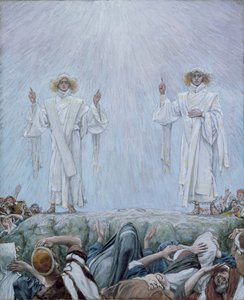 The Ascension, The Life of Christ için illüstrasyon, c.1884-96 (karton üzerine wc ve guaj boya) by James Jacques Joseph Tissot