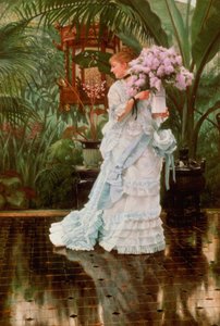 Leylak Demet, 1875 dolayları by James Jacques Joseph Tissot