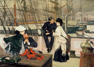 Kaptan ve Dost, 1873 by James Jacques Joseph Tissot