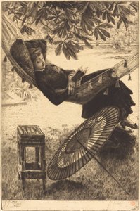 Hamak (Le hamac) by James Jacques Joseph Tissot